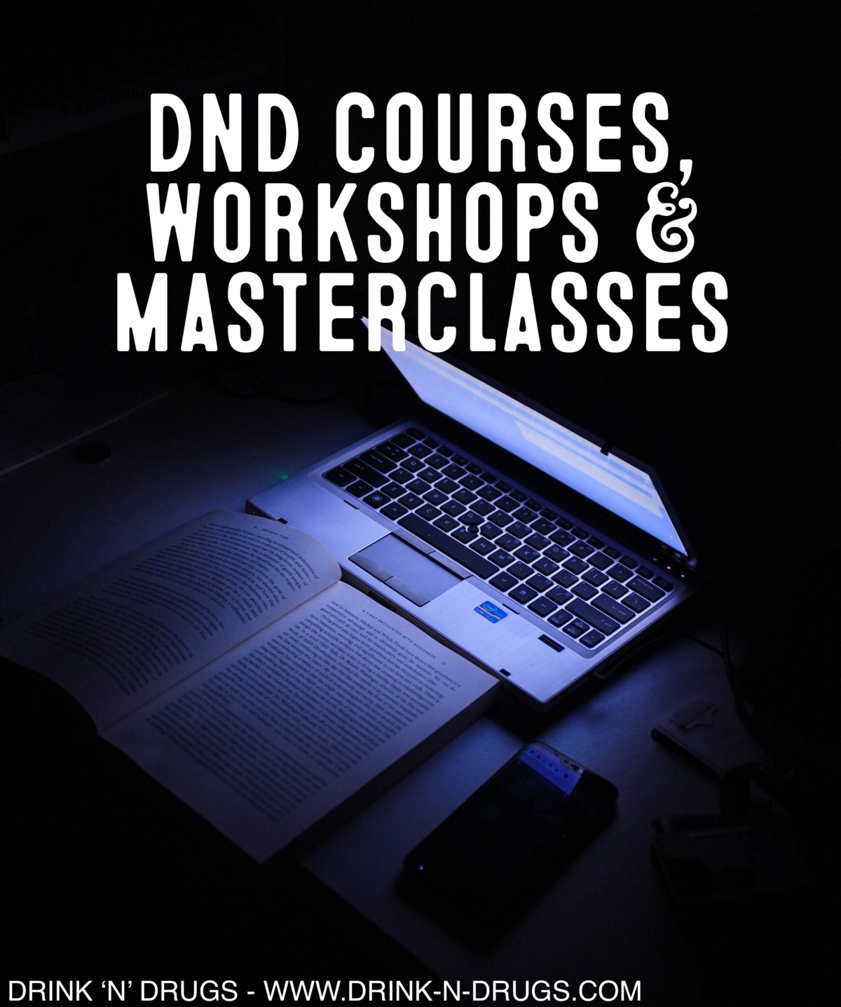 DnD Courses, Workshops And Masterclasses Coming In Jan 2022